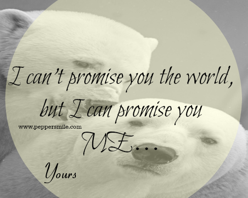 I Can Promise You
