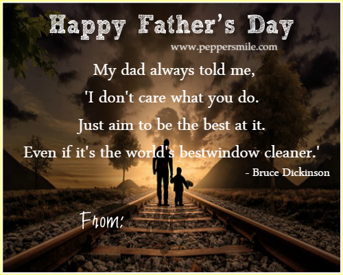 Fathers Day Greetings