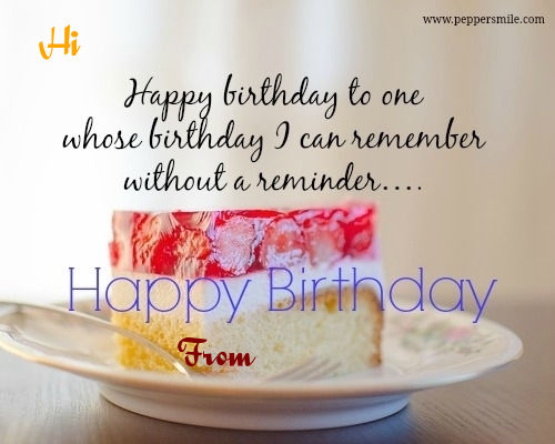 Creamy Happy Birthday Name Cake
