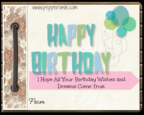 Birthday Greeting Message