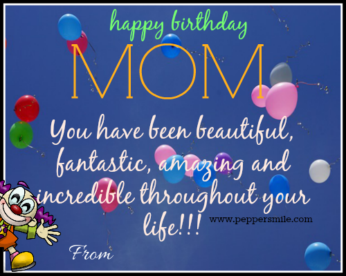 Birthday Messages For Mom