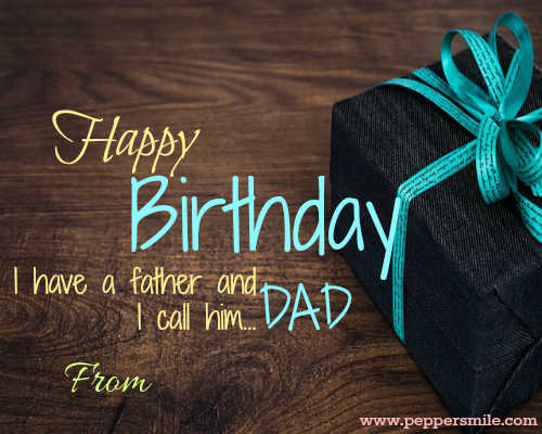 Birthday Wishes For Father