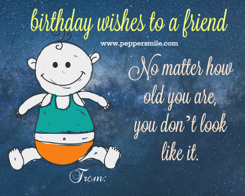 birthday-wishes to a friend