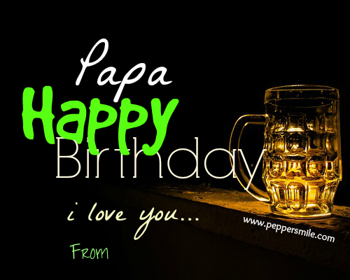 happy birthday papa