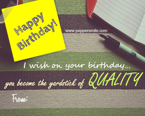 happy birthday wishes quality engineer