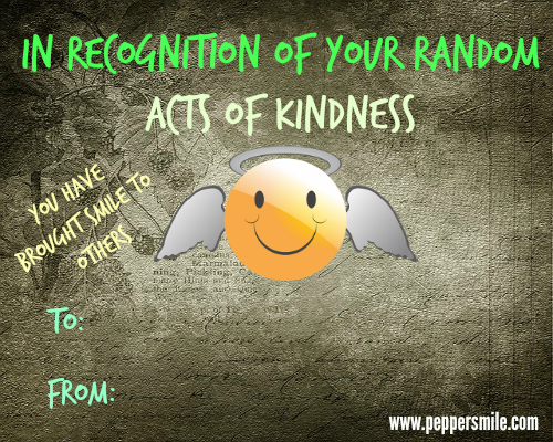 simple acts of kindness