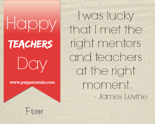 Happy Teachers Day Card