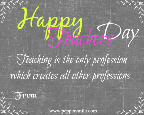 happy teachers day