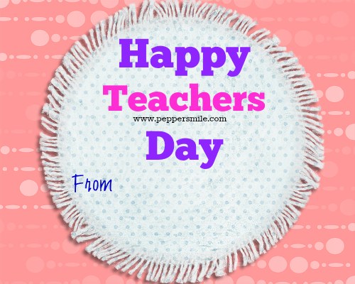 Teachers Day Greeting