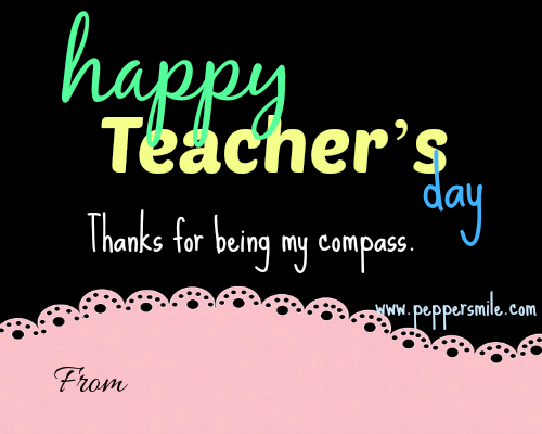teachers day message