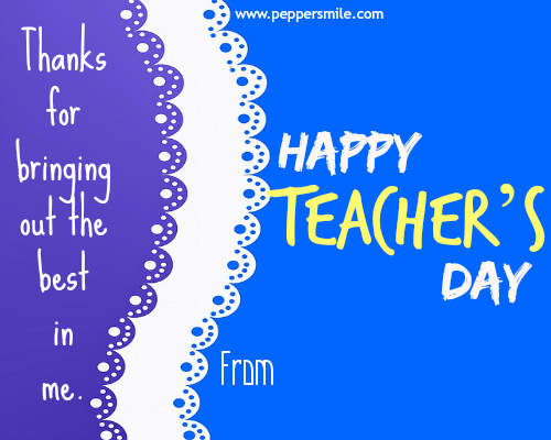 Teachers Day Wishes