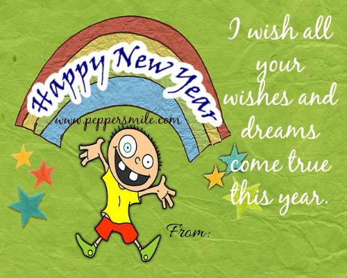 Happy New Year Card